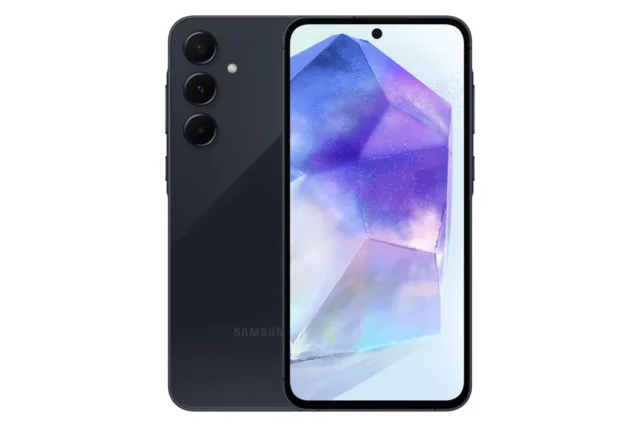 Samsung Смартфон A55 5G 8/256 ГБ, темно-синий