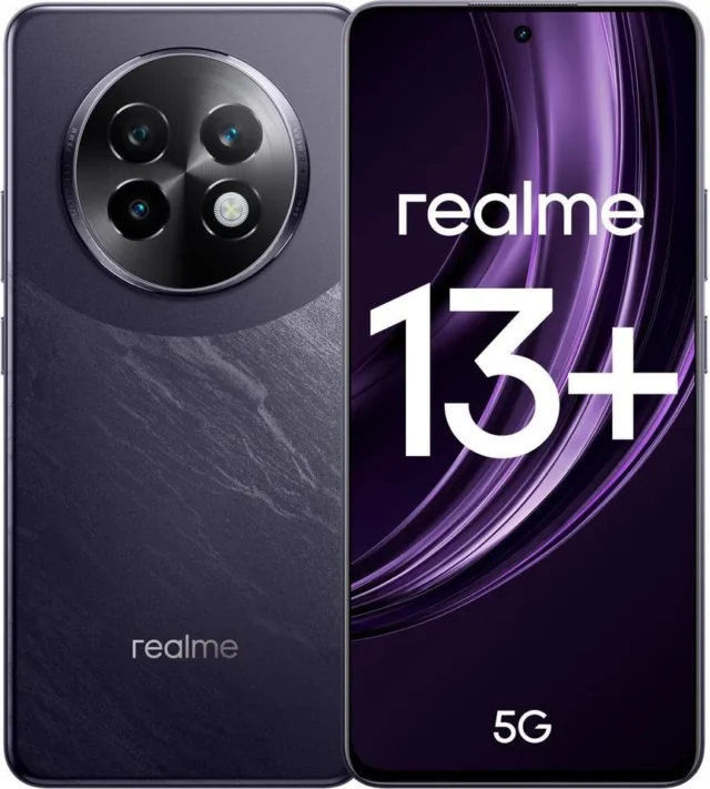 realme Смартфон realme 13+ Ростест (EAC) 8/256 ГБ, фиолетовый