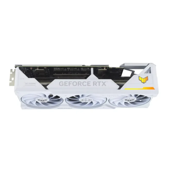 ASUS Видеокарта GeForce RTX 4070 Ti SUPER TUF Gaming White OC Edition 16 ГБ (TUF-RTX4070TIS-O16G-WHITE-GAMING) — изображение 10