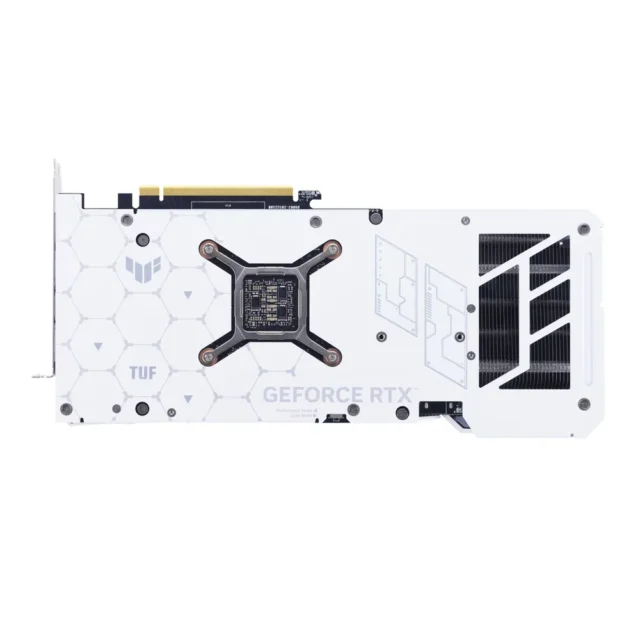 ASUS Видеокарта GeForce RTX 4070 Ti SUPER TUF Gaming White OC Edition 16 ГБ (TUF-RTX4070TIS-O16G-WHITE-GAMING) — изображение 11