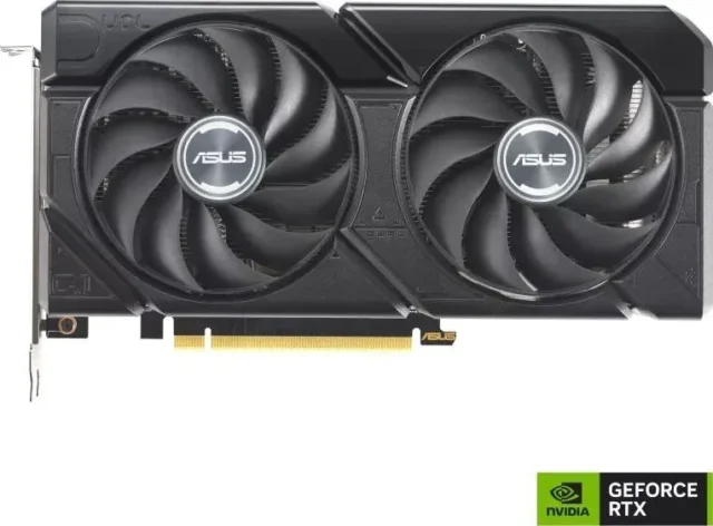 ASUS Видеокарта GeForce RTX 4070 DUAL EVO OC Edition 12 ГБ (DUAL-RTX4070-O12GD6-EVO)