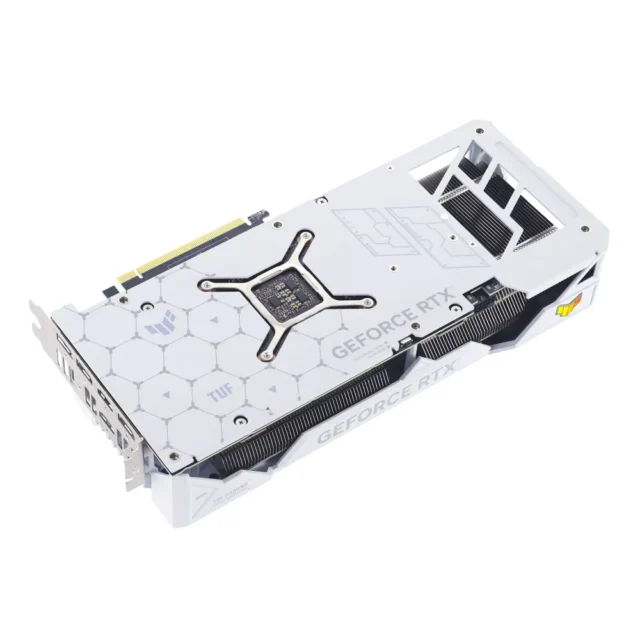 ASUS Видеокарта GeForce RTX 4070 Ti SUPER TUF Gaming White OC Edition 16 ГБ (TUF-RTX4070TIS-O16G-WHITE-GAMING) — изображение 12