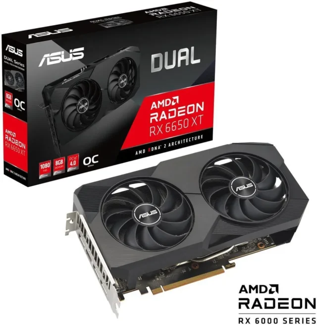 ASUS Видеокарта Radeon RX 6650 XT 8 ГБ (ASUS Radeon RX 6650 XT 8 ГБ) — изображение 2