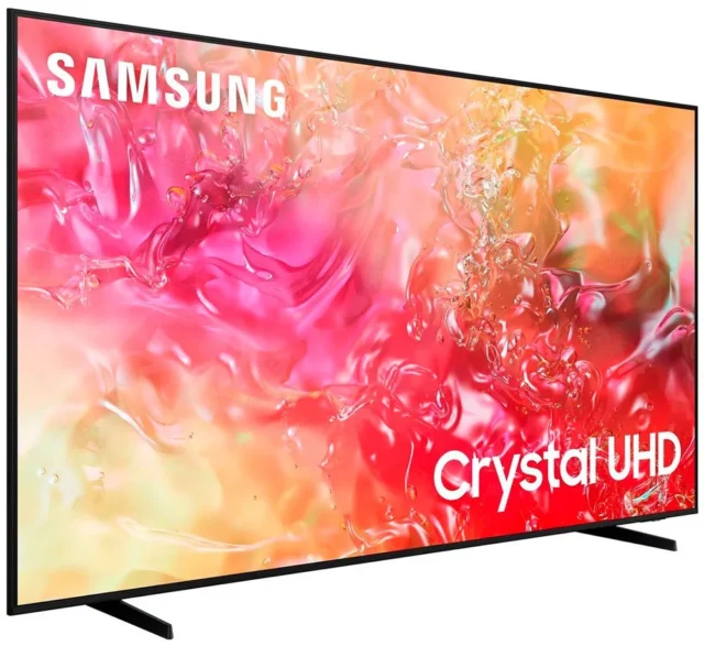 Samsung Телевизор UE43DU7100UXRU 43" 4K UHD, черный — изображение 2