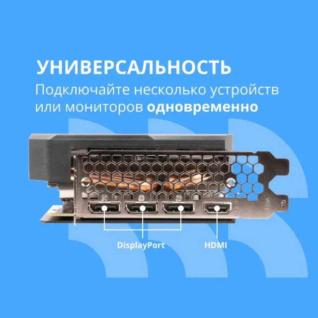 CBR Видеокарта GeForce RTX 3060 VGA-MSRTX3060-12G-RTL 12 ГБ (VGA-MSRTX3060-12G-RTL), LHR — изображение 4