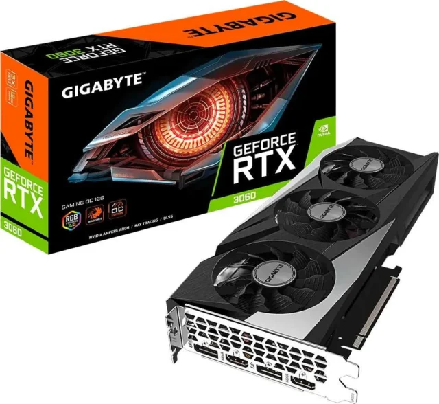 Gigabyte Видеокарта GeForce RTX 3060 GV-N3060GAMING OC-12GD 2.0 LHR 12 ГБ (GV-N3060GAMING OC-12GD 2.0) — изображение 4