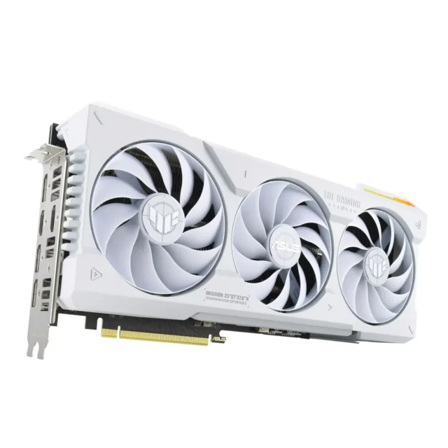 ASUS Видеокарта GeForce RTX 4070 Ti SUPER TUF Gaming White OC Edition 16 ГБ (TUF-RTX4070TIS-O16G-WHITE-GAMING) — изображение 5