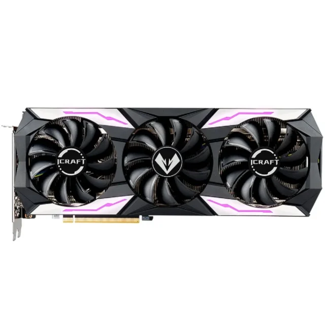 maxsun Видеокарта GeForce RTX 3060 RTX3060 (ICRAFT OC 12G S2) 12 ГБ (RTX3060 (ICRAFT OC 12G S2)), LHR — изображение 7