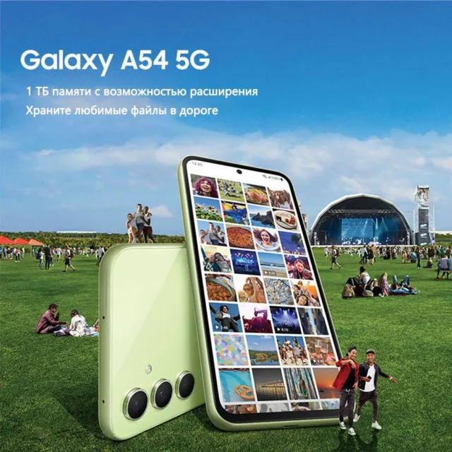 Samsung Смартфон Galaxy A54-5G Global 8/256 ГБ, фиолетовый — изображение 7